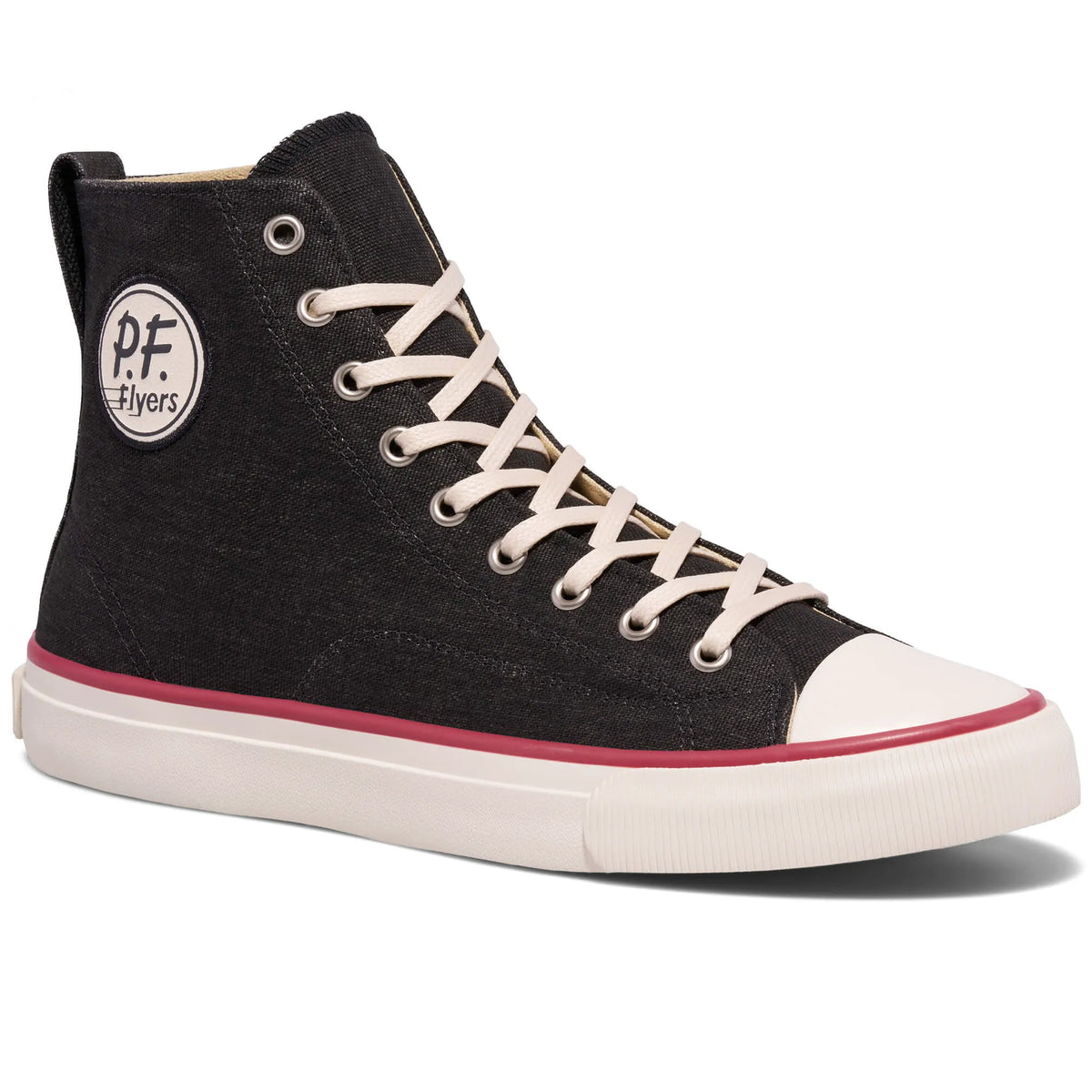 Antique Black/Crimson