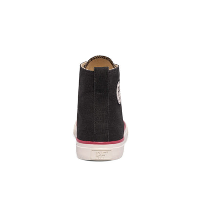 Antique Black/Crimson