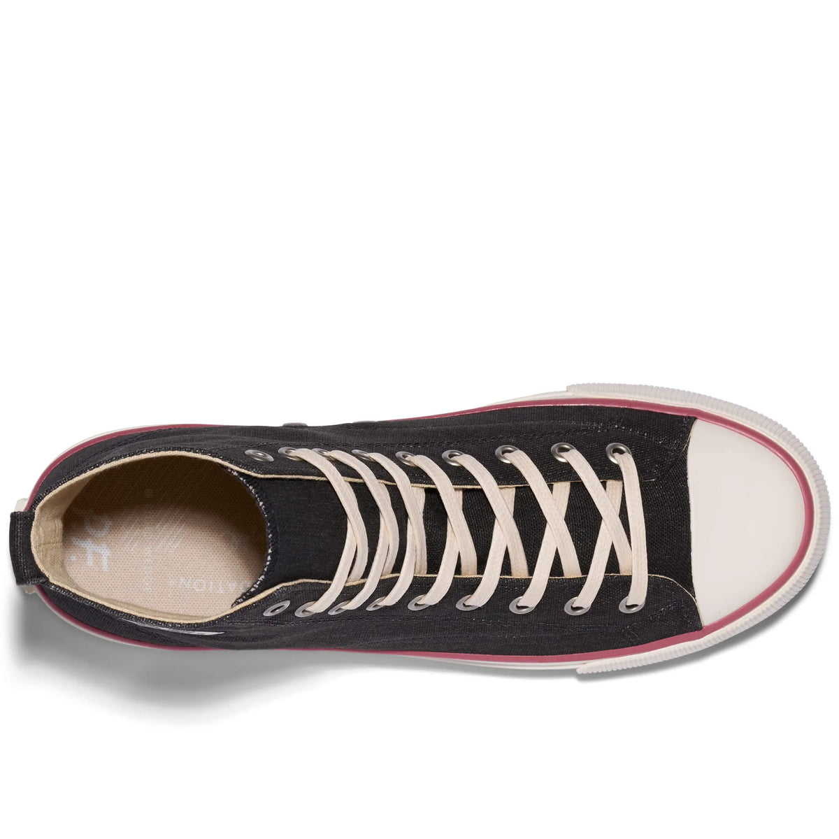 Antique Black/Crimson