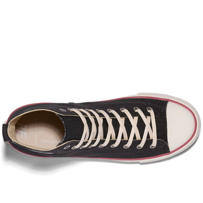 Antique Black/Crimson