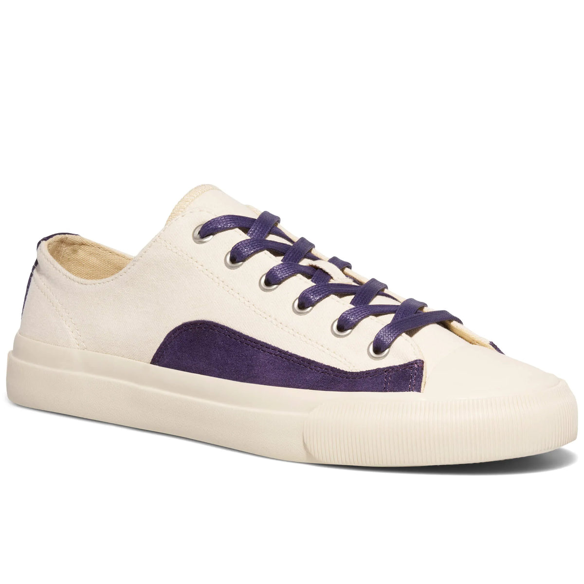 White/Eggplant