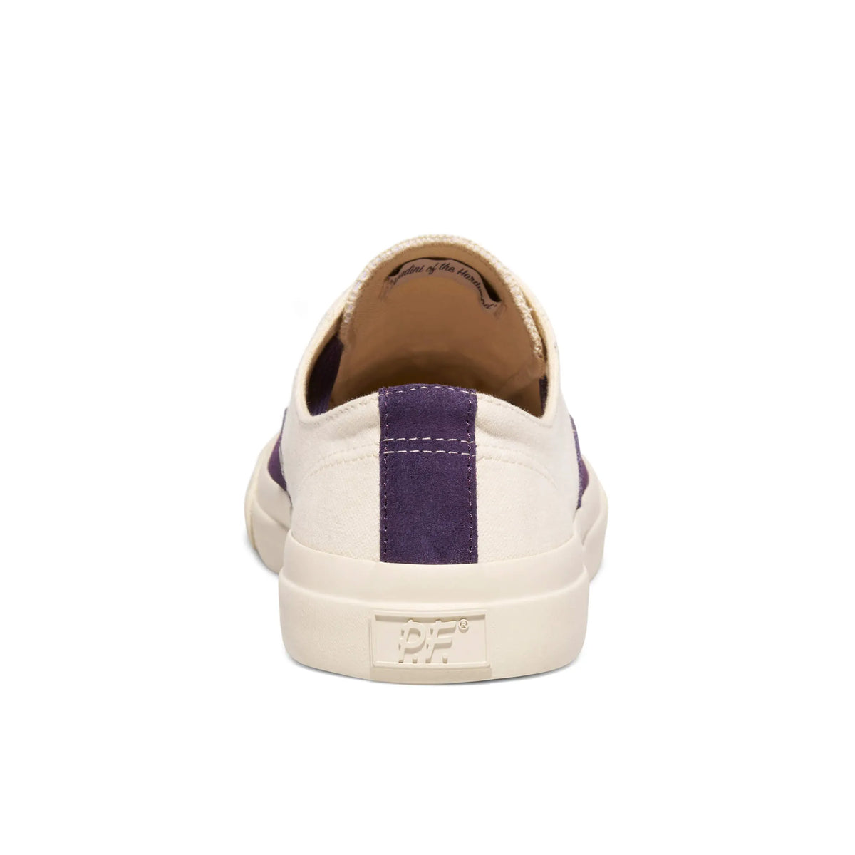 White/Eggplant