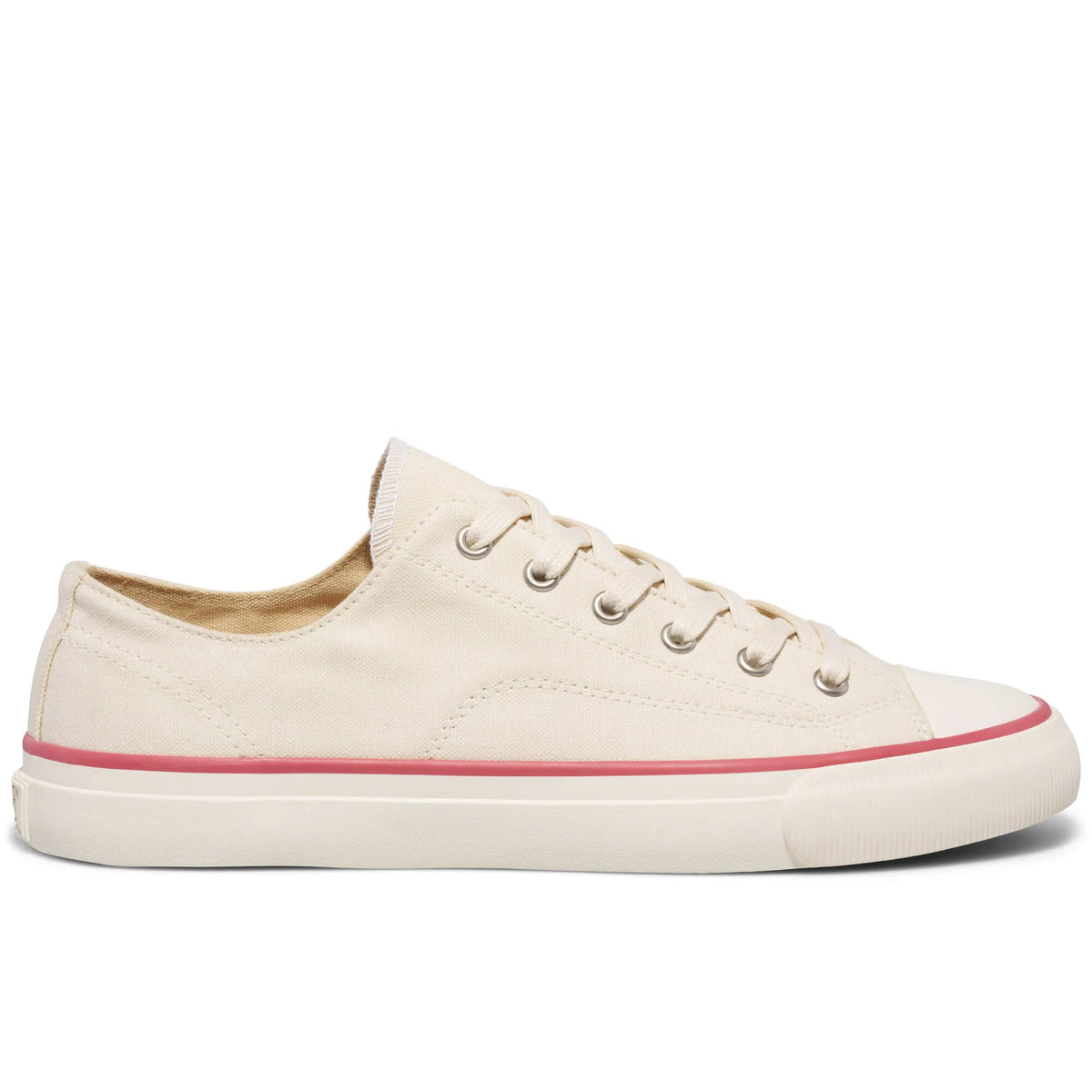 Antique White/Crimson