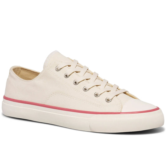 Antique White/Crimson