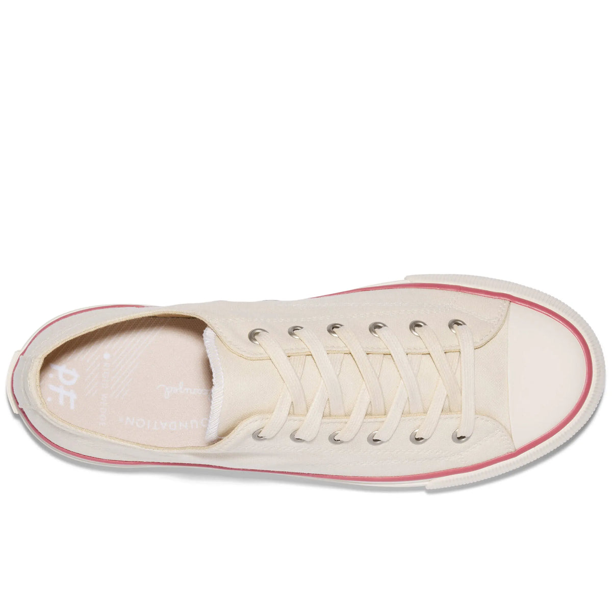 Antique White/Crimson
