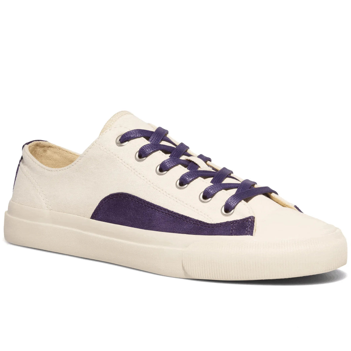 White/Eggplant