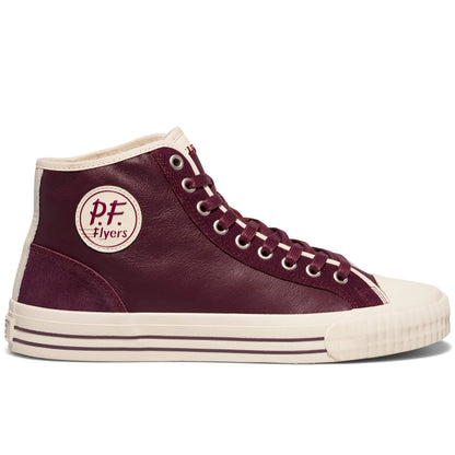 Burgundy/Antique White
