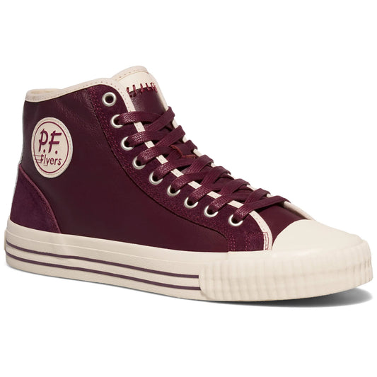 Burgundy/Antique White