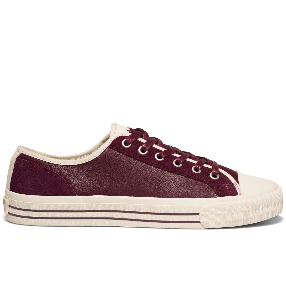 Burgundy/Antique White