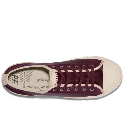 Burgundy/Antique White