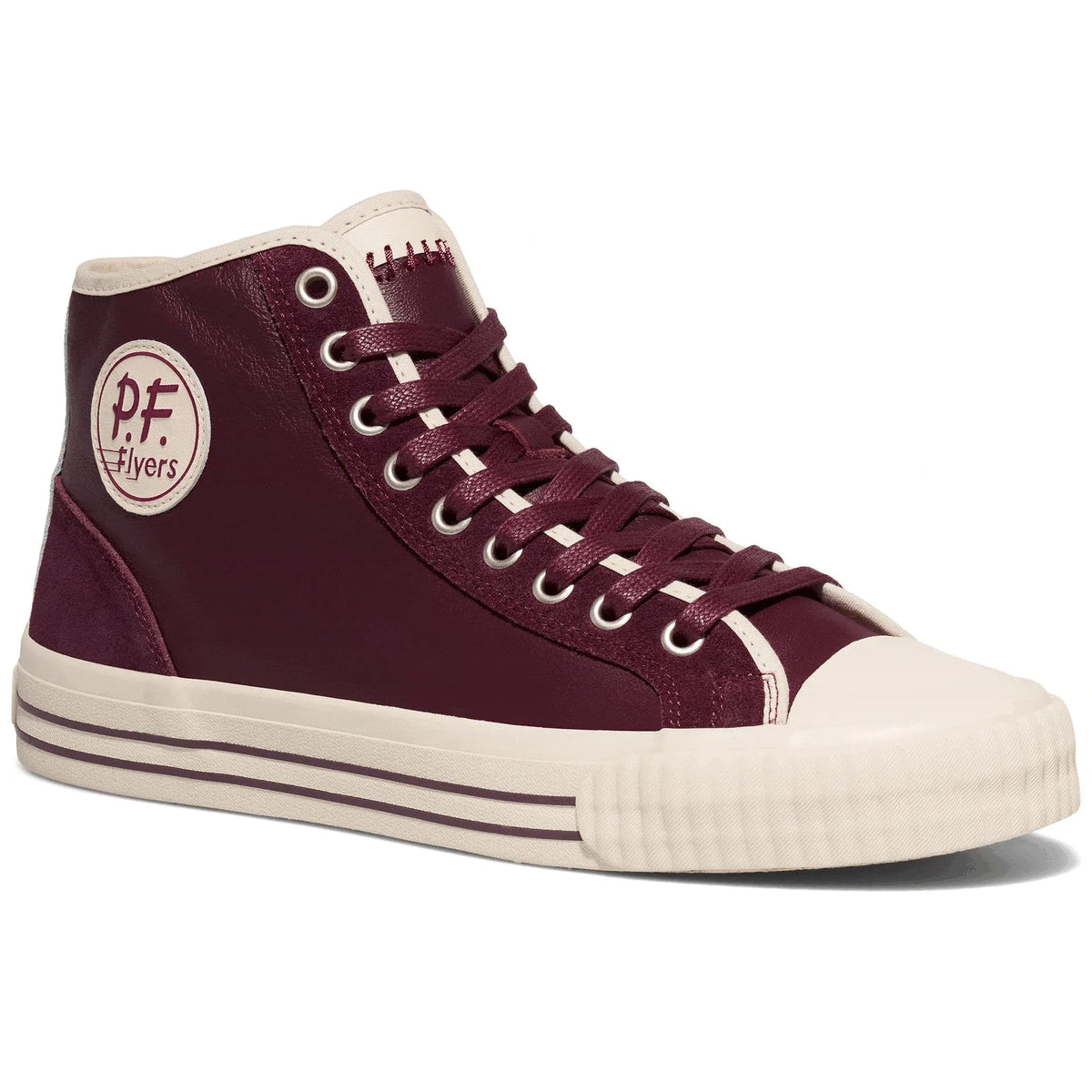 Burgundy/Antique White