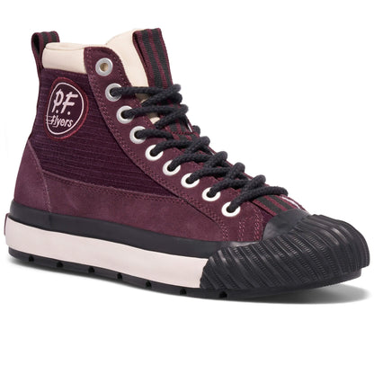 Burgundy/Black