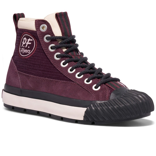Burgundy/Black