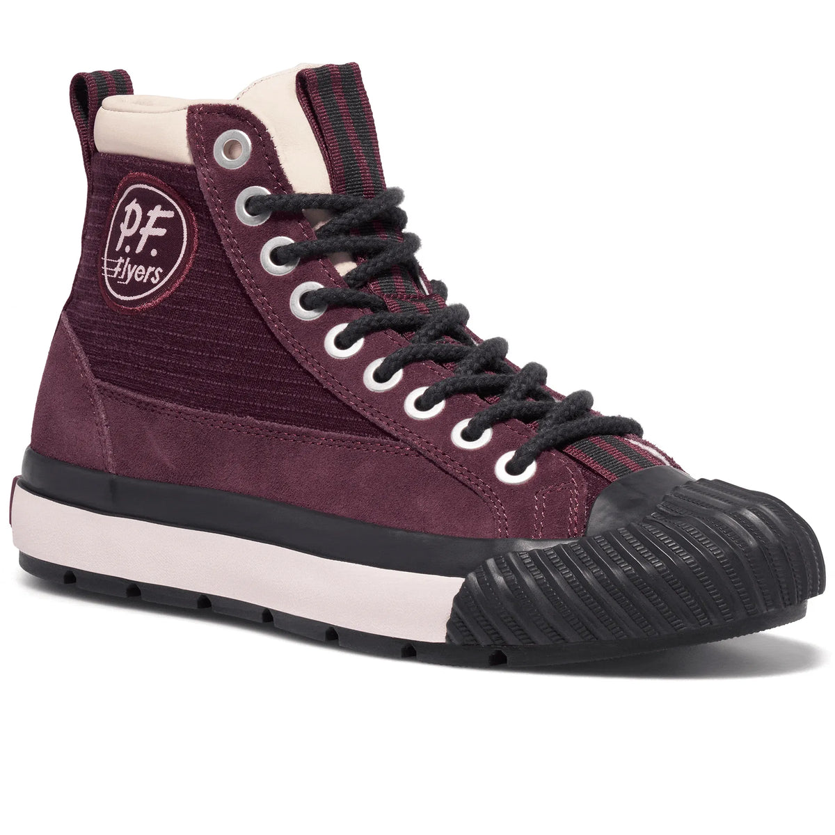 Burgundy/Black